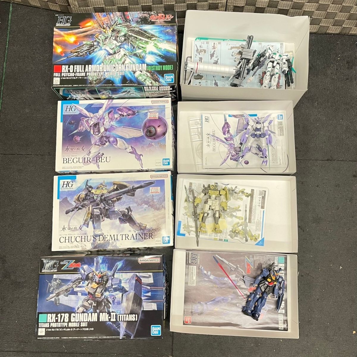 X825-O35-1643 完成品 機動戦士ガンダム プラモデル 大量 20点以上 まとめ HG/RG/RX-78-02/GNT-0000/MS-06S ZAKUⅡ/RX-0 他 ②_画像5