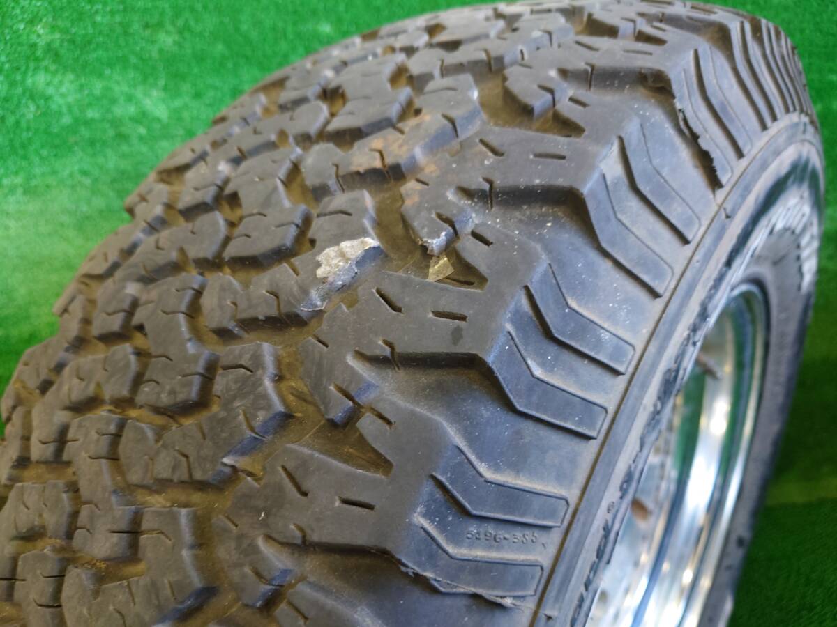 RAGUNA TR10X 16×8J ±0 6穴 139.7 265/70R16 BFグッドリッチ All-Terrain T/A 4本 売切!!の画像7