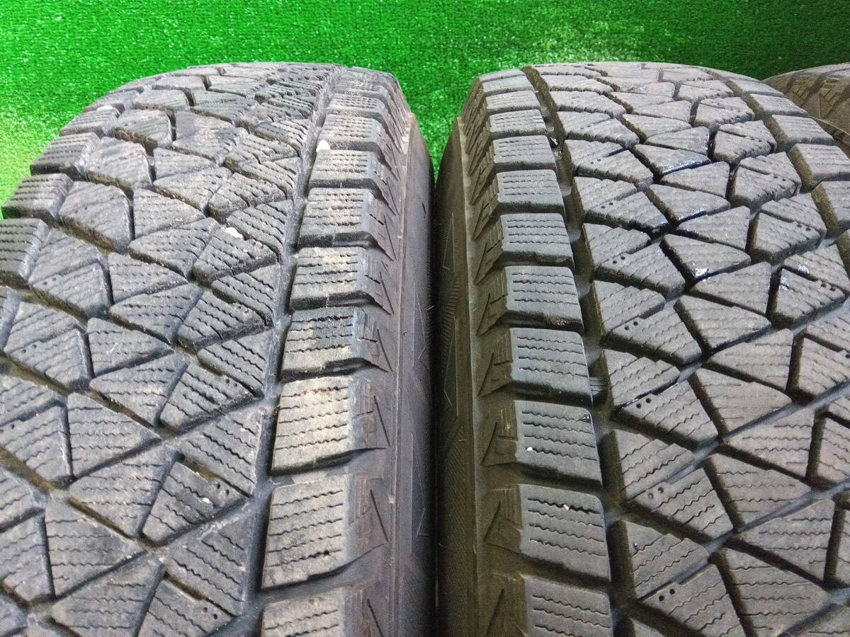 パジェロミニ等 社外MUD CLIFF 15×5.5 +45 175/80R15 バリ溝 冬 ブリヂストン ブリザックDM-V2 4本 売切!!_画像5