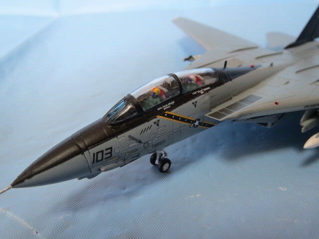 【リペイント完成品】1/144 『 GRUMMAN F-14B TOMCAT 』(VF-103) "ジョリーロジャーズ" AA-103 Final Cruise_画像5