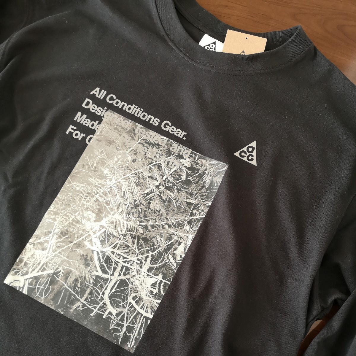 即決!【新品未使用】【XXL 2XL】ナイキ　ACG ロンT　長袖Tシャツ_画像1