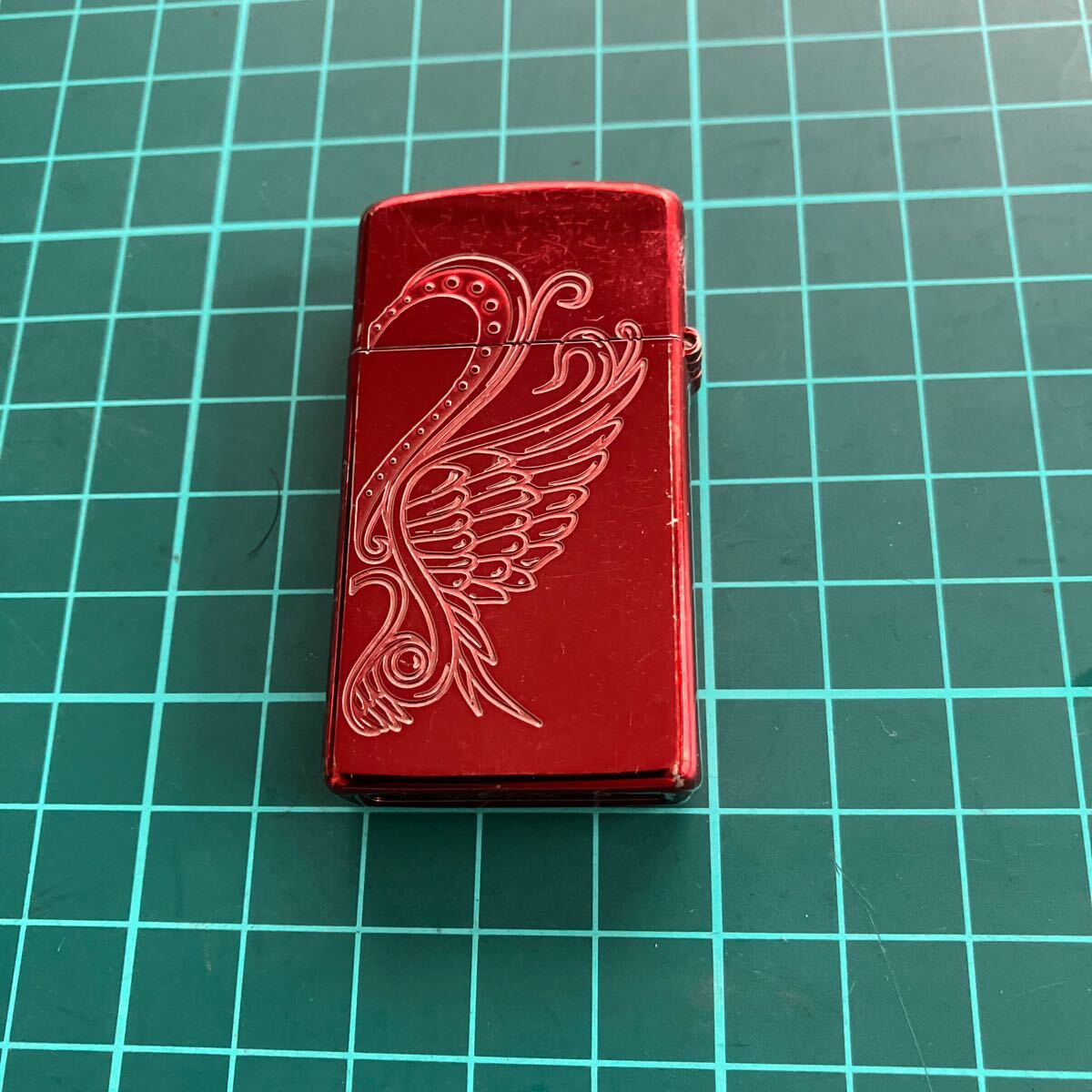 ZIPPO オイルライター スリム　コーティング？_画像1