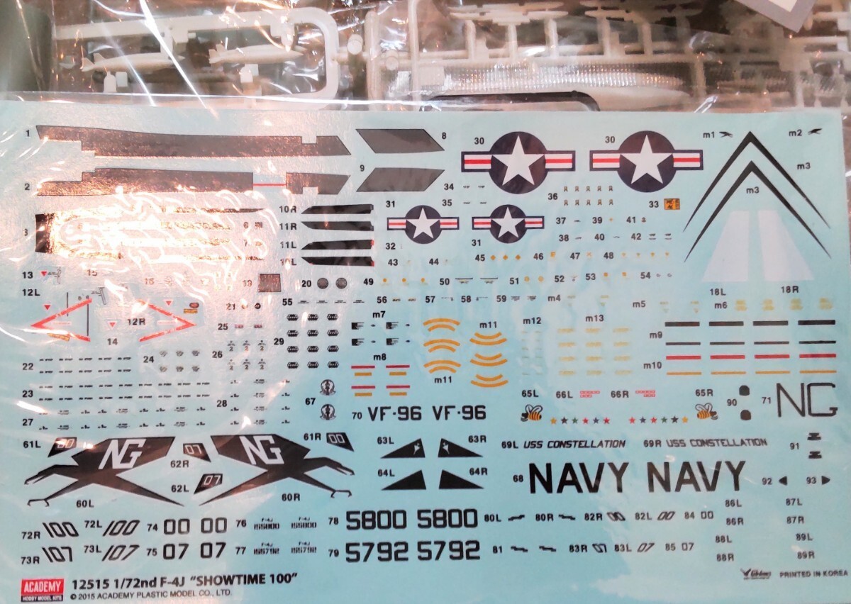 1/72★F-4J ファントムⅡ【ショータイム100】アメリカ合衆国海軍の画像3