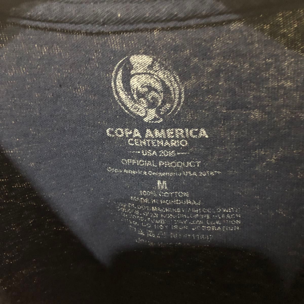 USA   アメリカ　サッカー　2016   tシャツ　centenario   copa   ネイビー