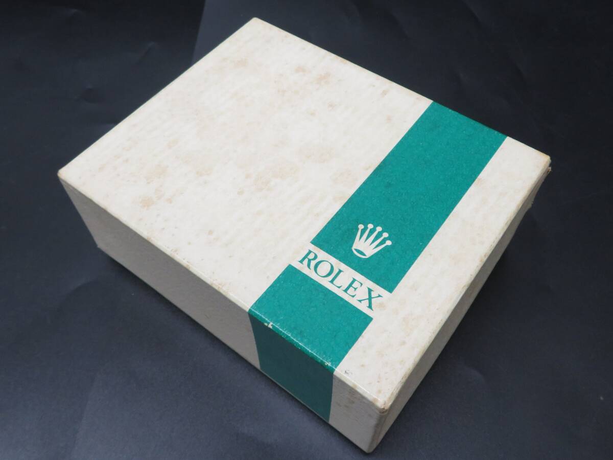 希少！ 1円～ ROLEX ロレックス 正規品 純正 板BOX 付属品 箱 ケース ヴィンテージ 腕時計 49_画像1