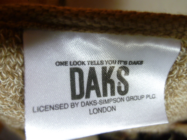 DAKS/ダックス ウォーキングタオル スポーツタオル 春先マフラー 綿100% 新品・未使用・保管品・日本製の画像6