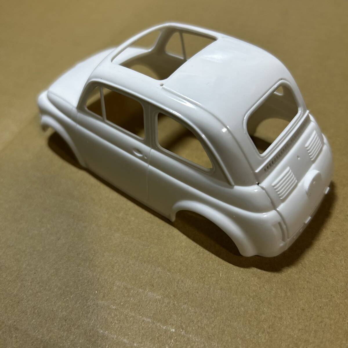 グンゼ 1/24 HIGH TECH MODEL FIAT 500D ハイテックモデル フィアット500D 訳あり 制作途中 GUNZE SANGYO グンゼ産業 ホビークラフト部_画像7