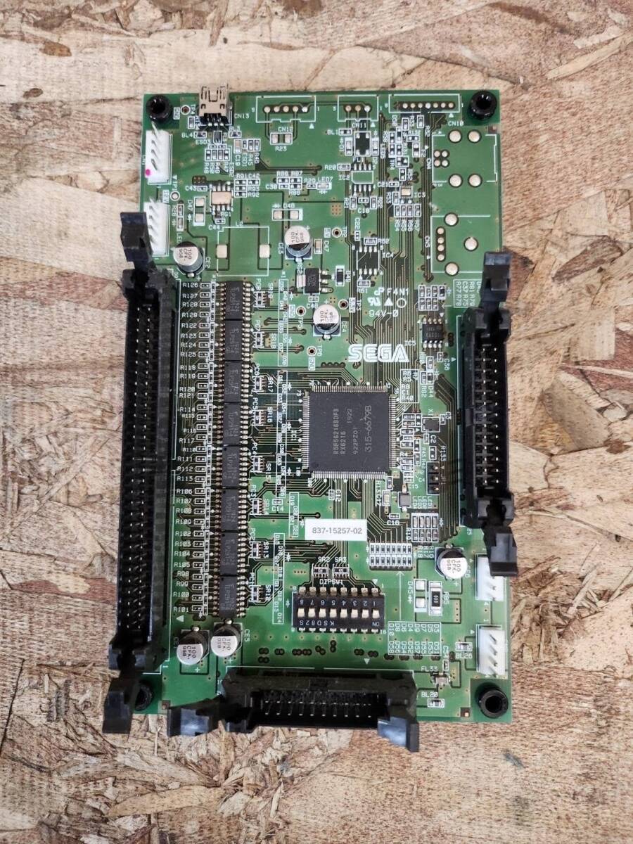 Sega arcade I/O board 837-15257-02] SEGA Arcade I/O Board 837-15257-02  (No.1662): Real Yahoo auction salling