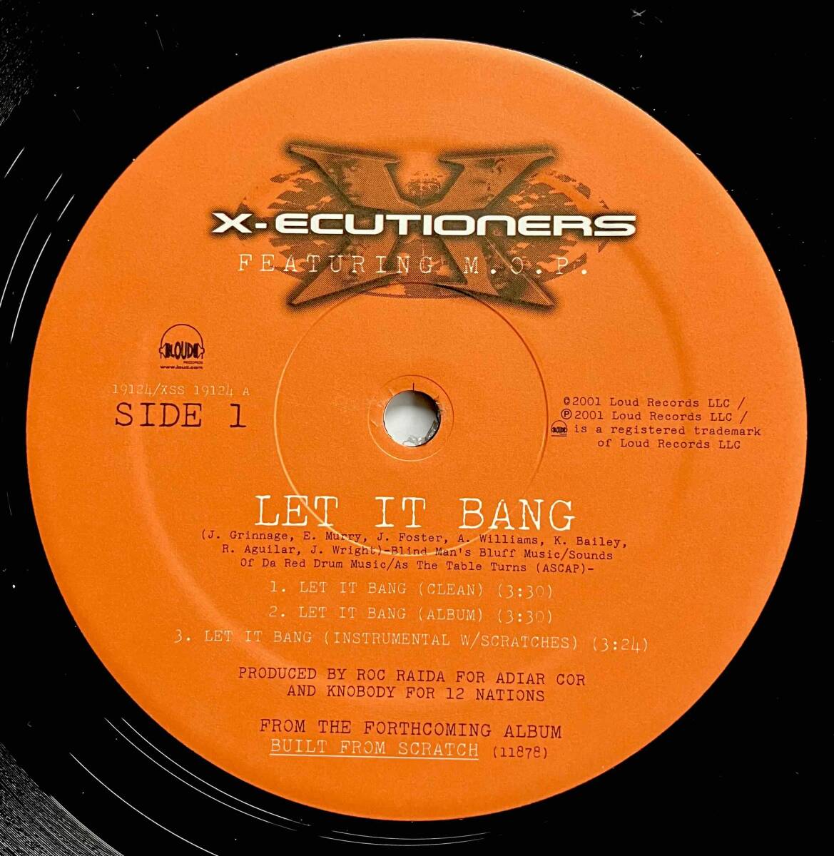 The X-Ecutioners / Let It Bang 【12''】2001 / US / Loud Records / 19124-S1/ 検索：333yen vinyl / M.O.P. / Large Professorの画像3