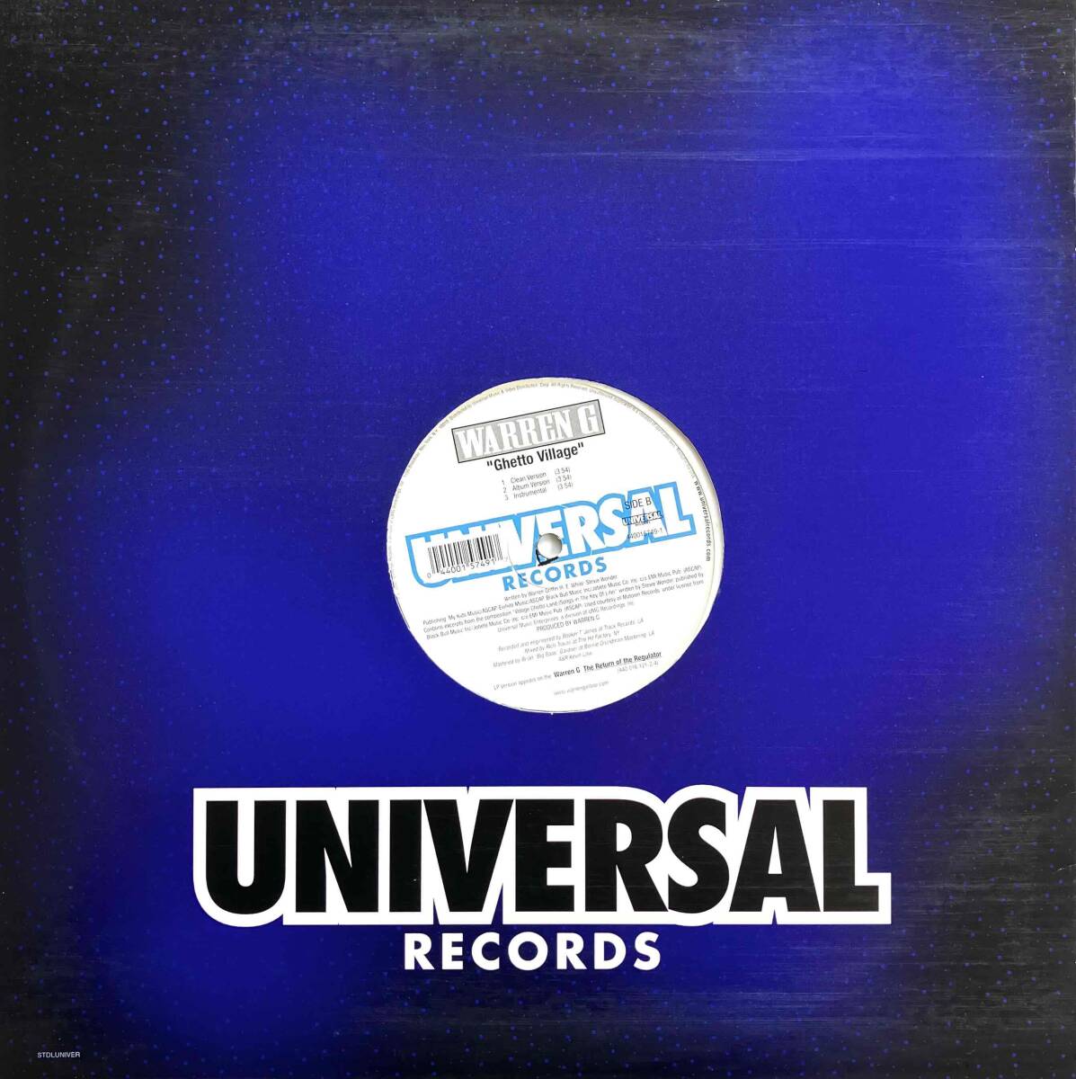 Warren G / Ghetto Village【12''】2002 / US / Universal Records / 440015749-1 / 検索：333yen vinyl_画像2