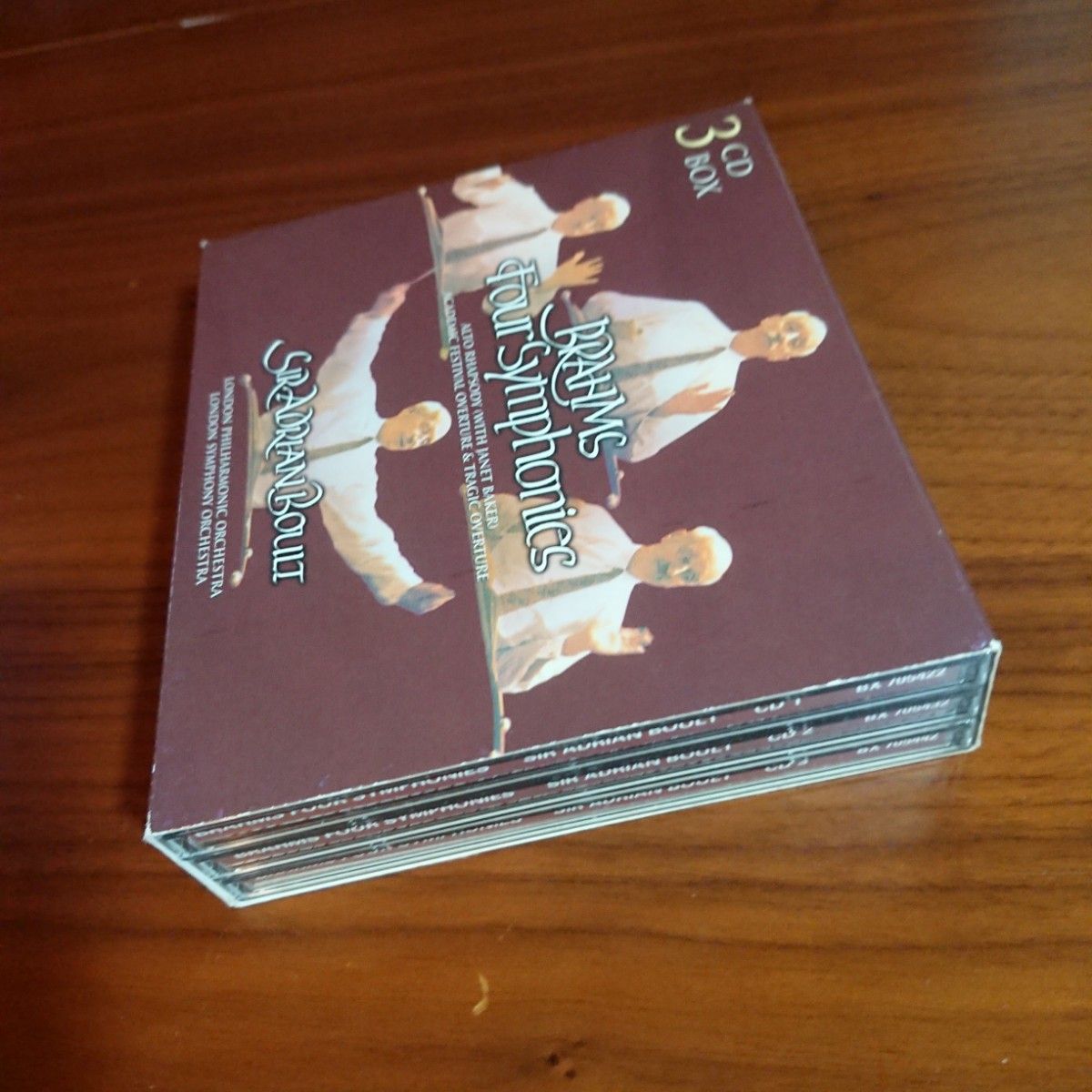 ブラームス交響曲全集《3CD》エードリアン・ボールド/ロンドン