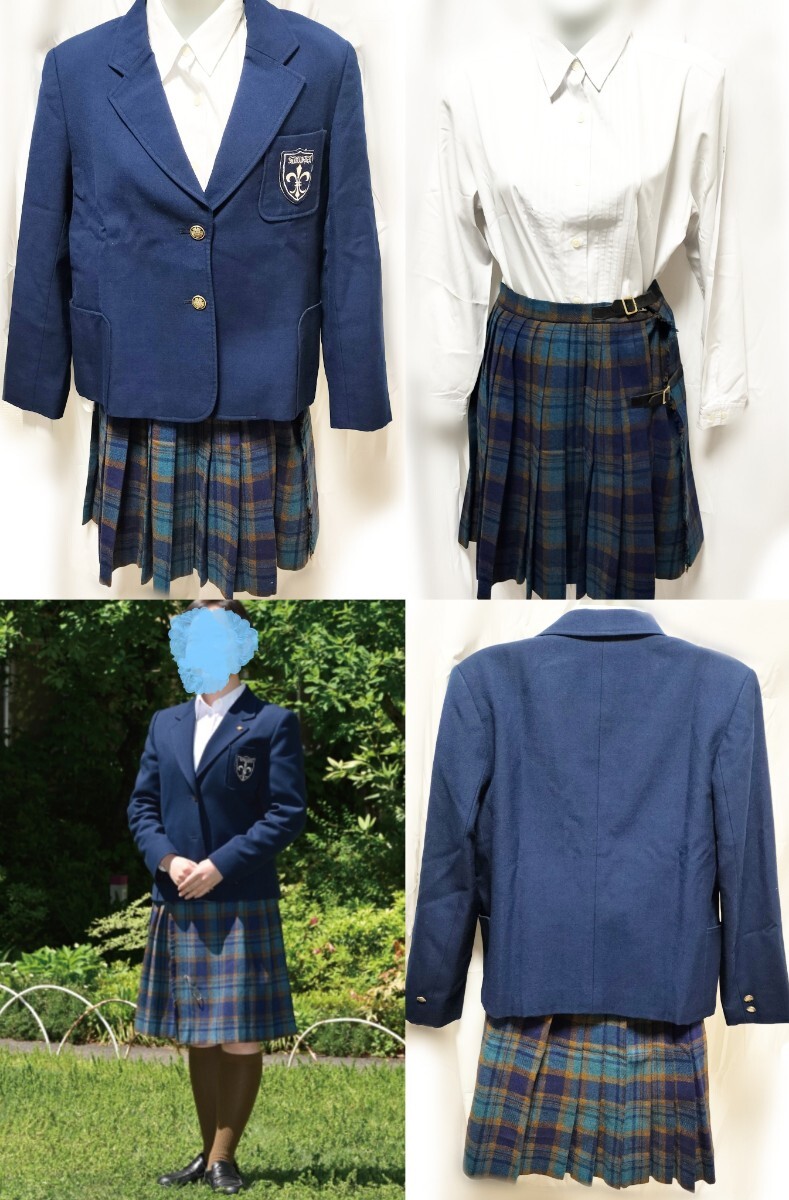 O599/L(中古)東京都 練馬区立光が丘第二中学校 女子制服4点 O599/L(中古)東京都 練馬区立光が丘第二中学校 女子制服4点