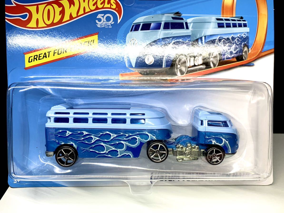 Hot Wheels Track Stars Haulers Custom Volkswagen Hauler FE ホットウィール カスタム フォルクスワーゲン ハウラー キャンピングカー_画像1