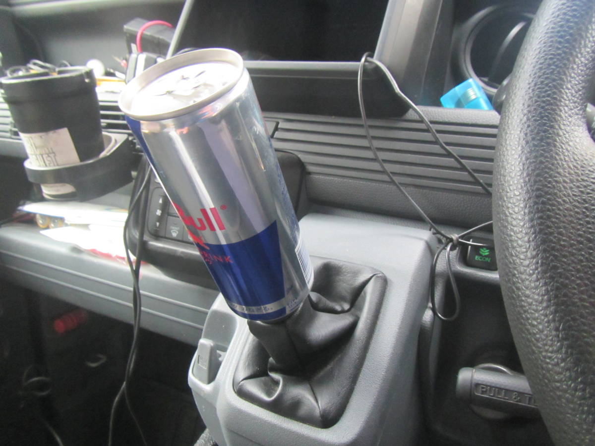 空き缶リメイクシフトノブ【Red Bull 250ml】M10の画像3