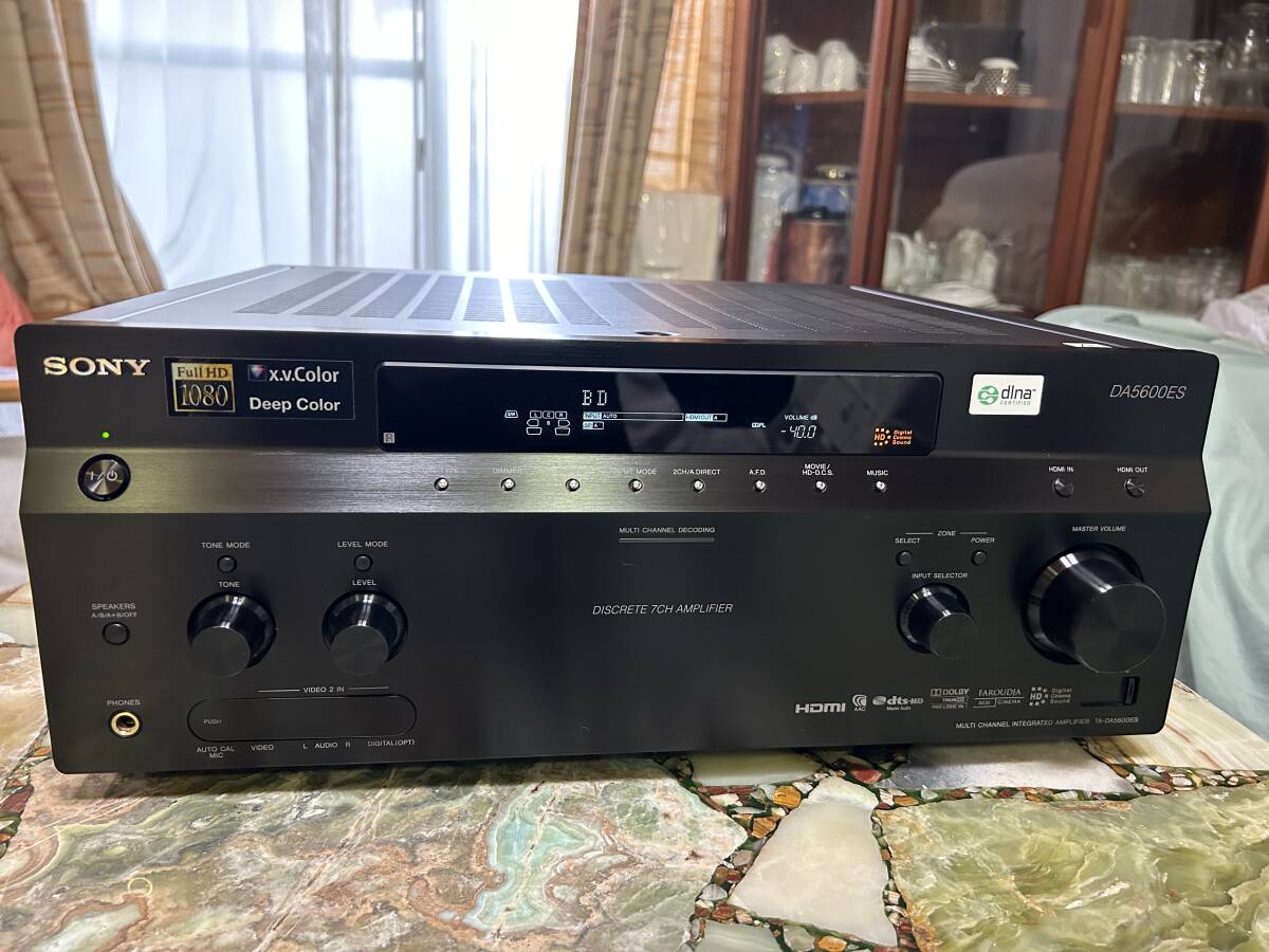  rare beautiful goods height sound quality operation excellent!!SONY Sony ES series high-end AV amplifier /TA-DA5600ES regular price 28 ten thousand 