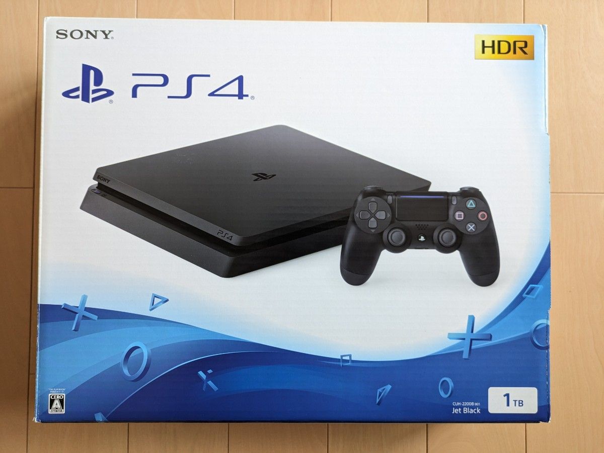 PlayStation4 ジェット・ブラック 1TB CUH-2200BB01