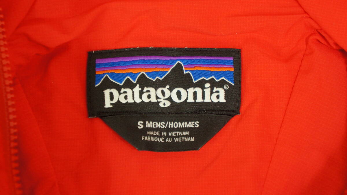 patagonia パタゴニア ナノエア フーディ 844366FA19 Sサイズ　中古品　目立った傷み、汚れ無し_画像9