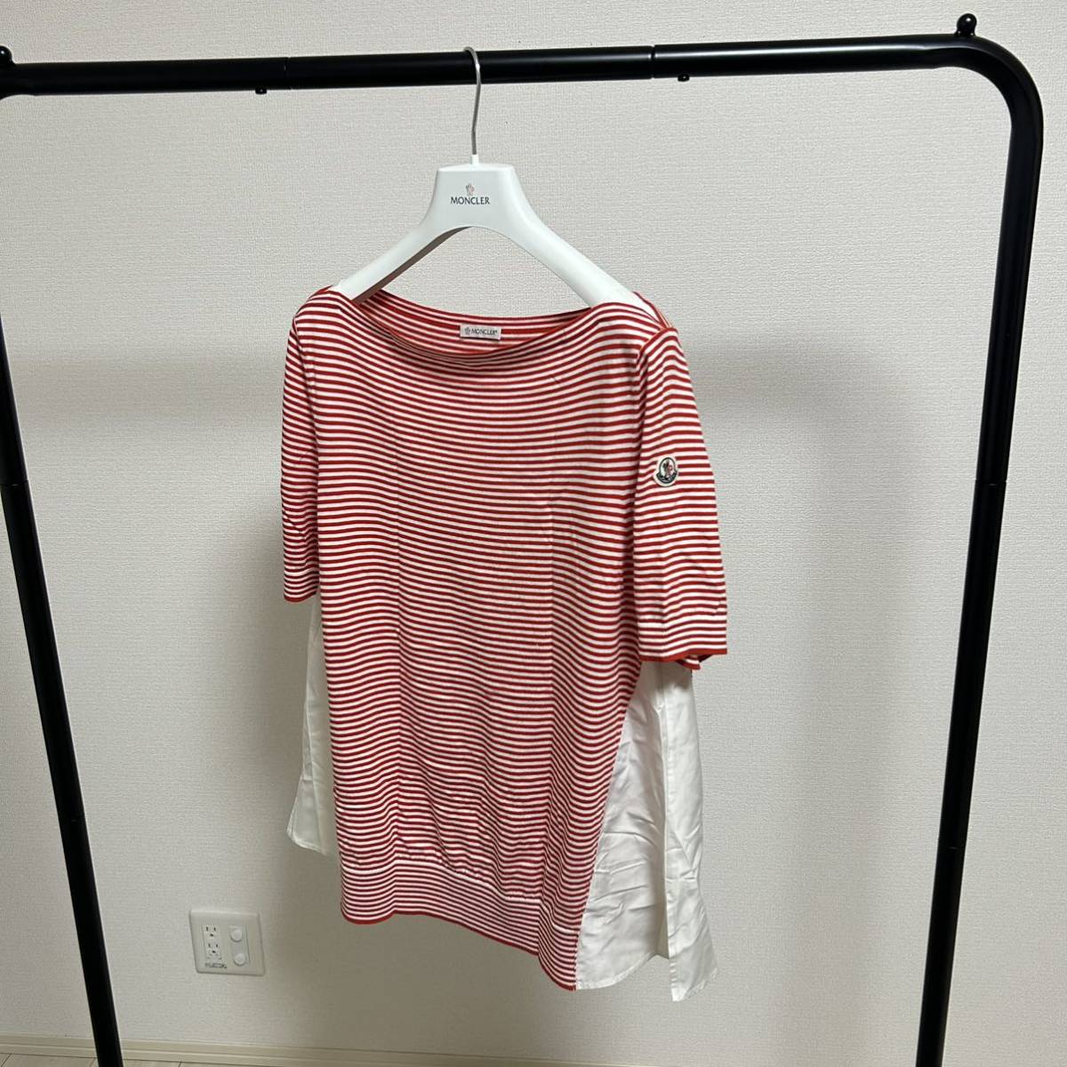 【最安値】MONCLER モンクレール　半袖Tシャツ　カットソー　M_画像1