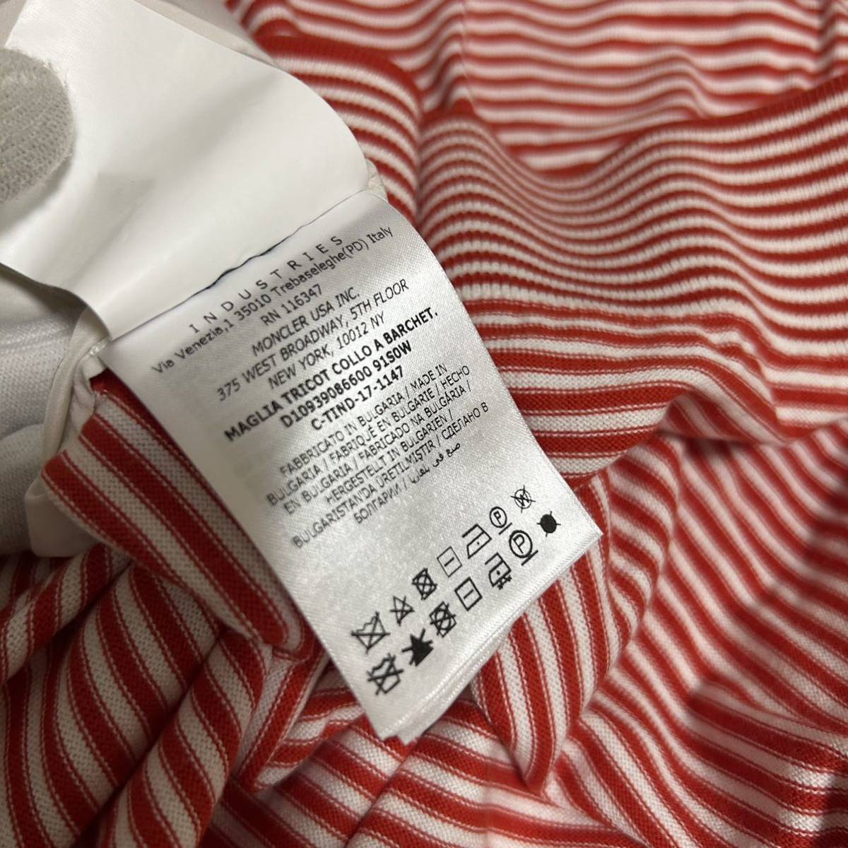 【最安値】MONCLER モンクレール　半袖Tシャツ　カットソー　M_画像9