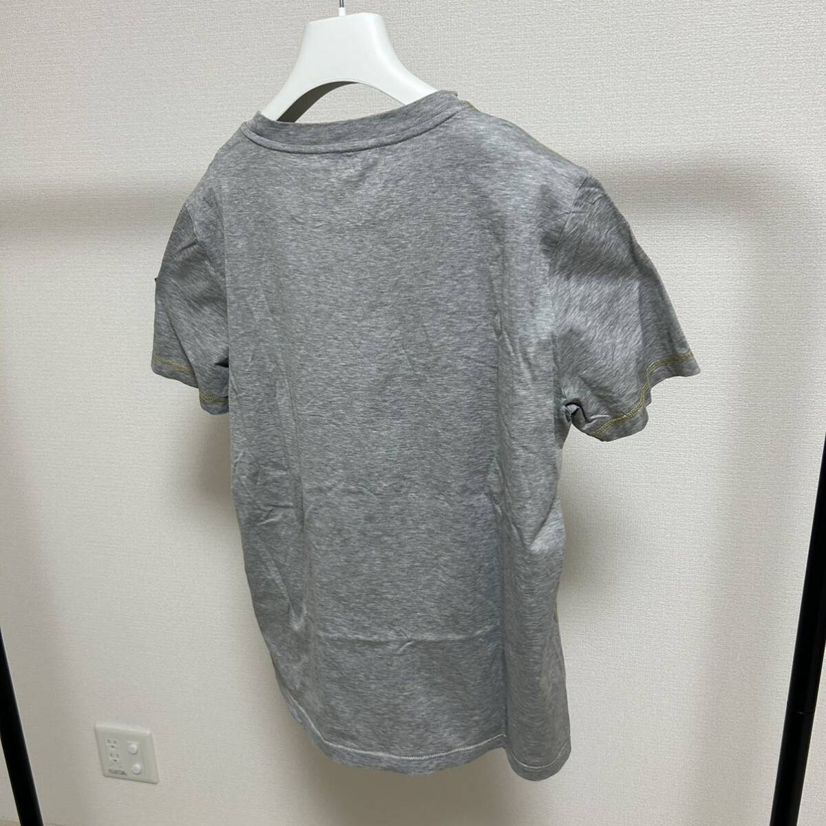 【激レア】【美品】MONCLER モンクレール 半袖Tシャツ グレー Sの画像3