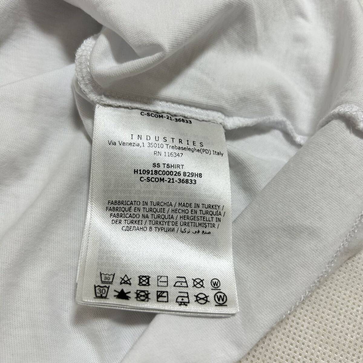 【最安値】【美品】MONCLER モンクレール　ラバーワッペン　半袖Tシャツ　白　M_画像6