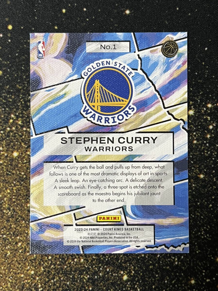 NBA 2023-24 panini court kings Stephen Curry State of The Art sspの画像2