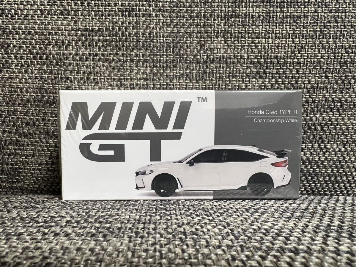 MINI GT 1/64 530 ホンダ シビック タイプR FL5 チャンピオンシップホワイト 右ハンドル MGT00530_画像3