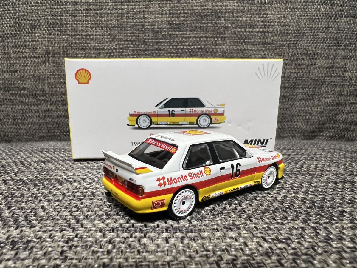 MINI GT 1/64 TINYコラボ　MGT00261-L BMW M3 #16 1989 Italian Supertouring Championship Shell 香港限定 レア品_画像2