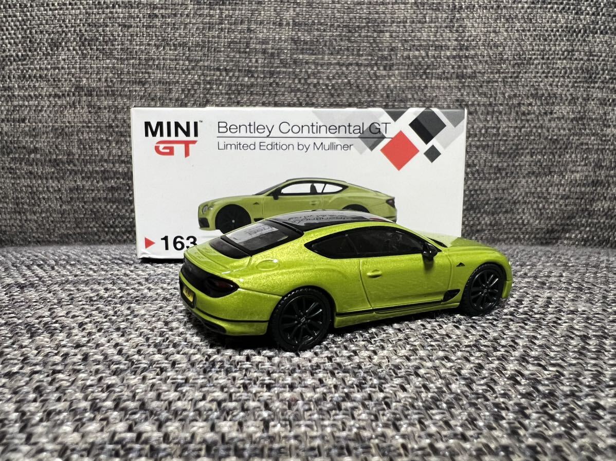 MINI GT 1/64 163 ベントレー Bentley Continentlal GT Limited Edition by Mulliner LHD 左ハンドル　廃盤品_画像2