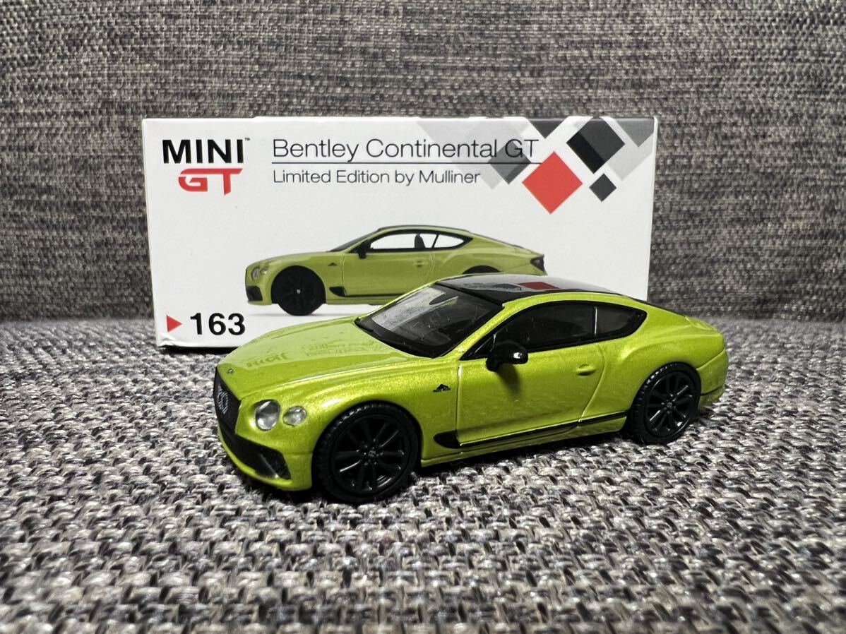 MINI GT 1/64 163 ベントレー Bentley Continentlal GT Limited Edition by Mulliner LHD 左ハンドル　廃盤品_画像1