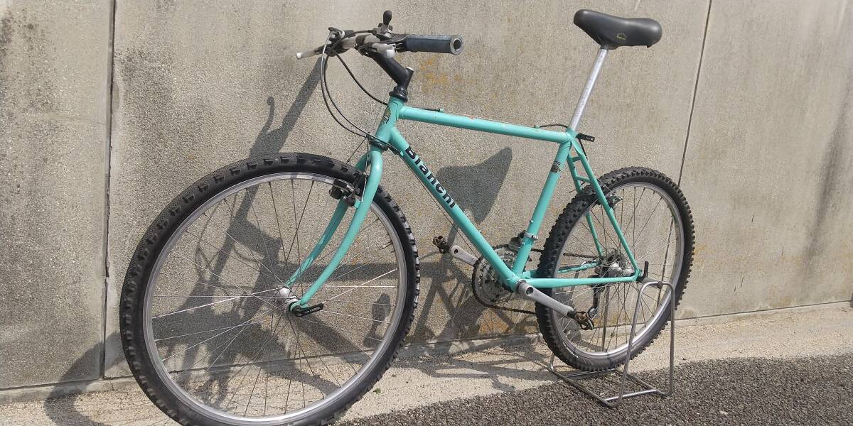 BIANCHI MTB ビアンキ F3段×R7段変速 26インチの画像5