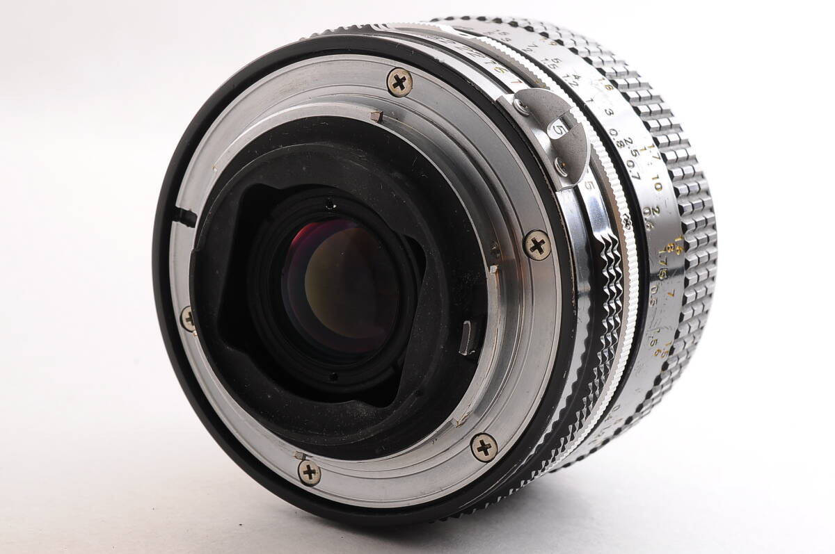 NIKON Micro NIKKOR 55mm F/3.5 マニュアルフォーカス フィルムカメラ レンズ @3001_画像6