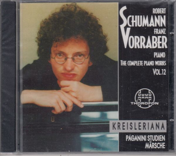 [CD/Thorofon]シューマン:パガニーニ練習曲Op.3&行進曲集Op.76&クライスレリアーナOp.16/F.フォーラバー(p) 1999.6.24_画像1