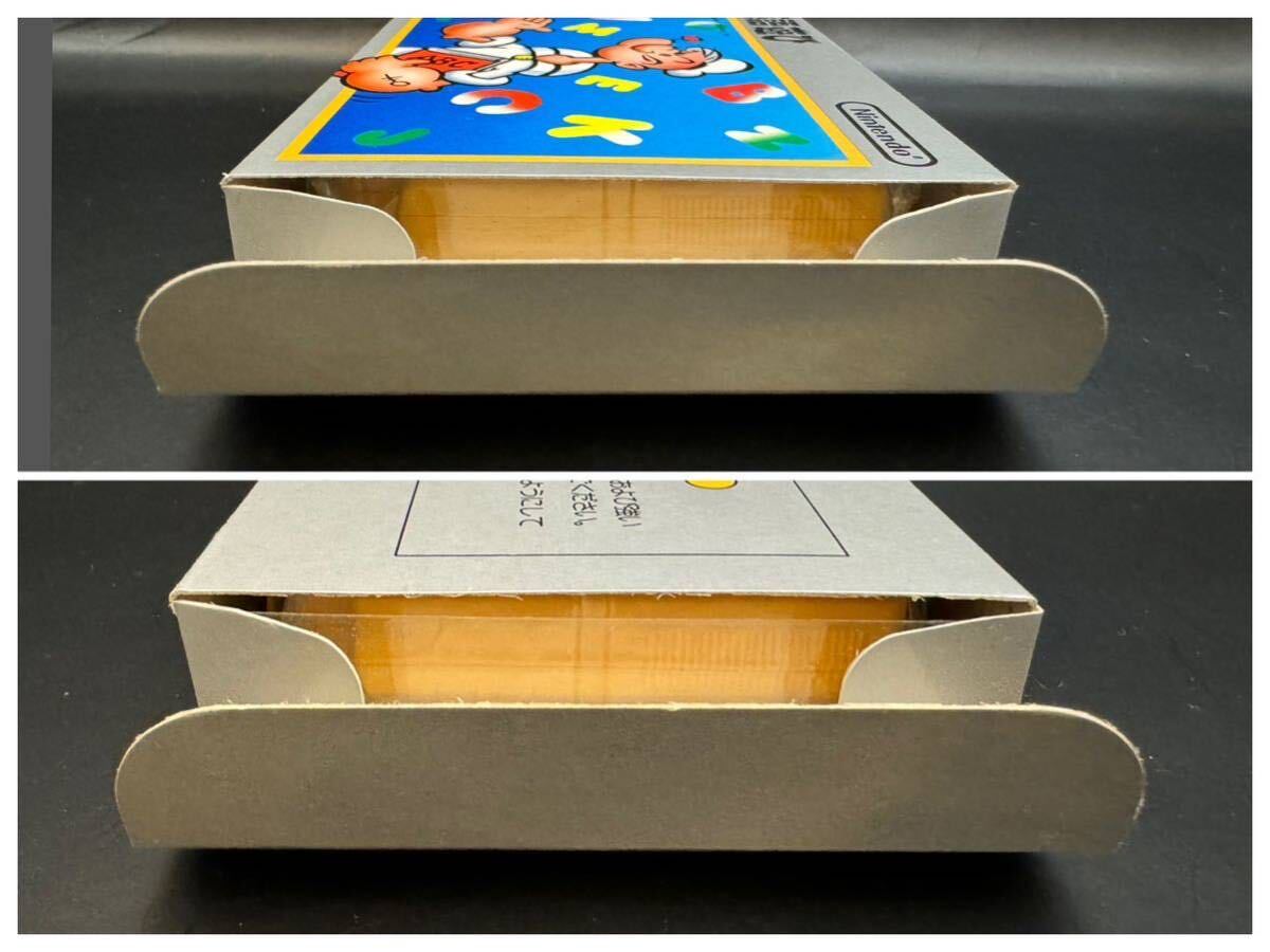 【極美品】ポパイの英語遊び 銀箱 激レア FC ファミコン ソフト Popeye Eigo Asobi 任天堂 ニンテンドー Nintendoの画像7