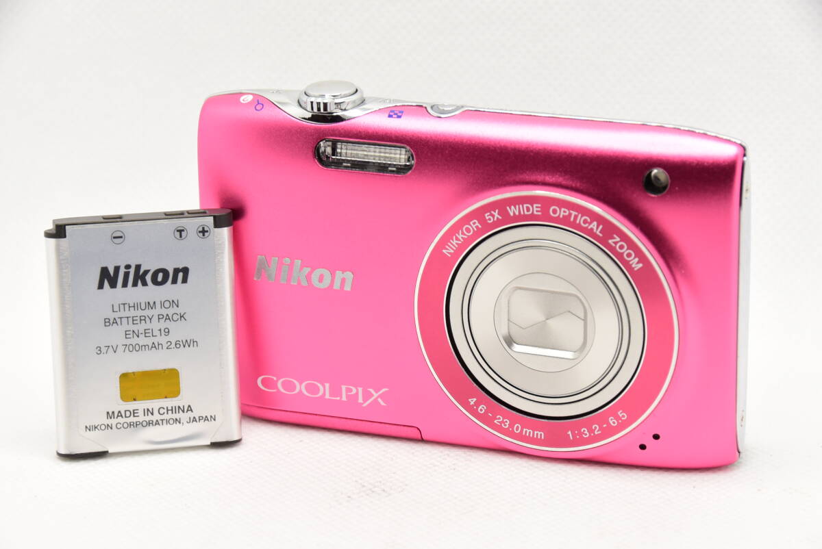 ★極上品★ニコン Nikon COOLPIX S3100 フレッシュピンク コンパクトデジタルカメラ #586G55_画像9