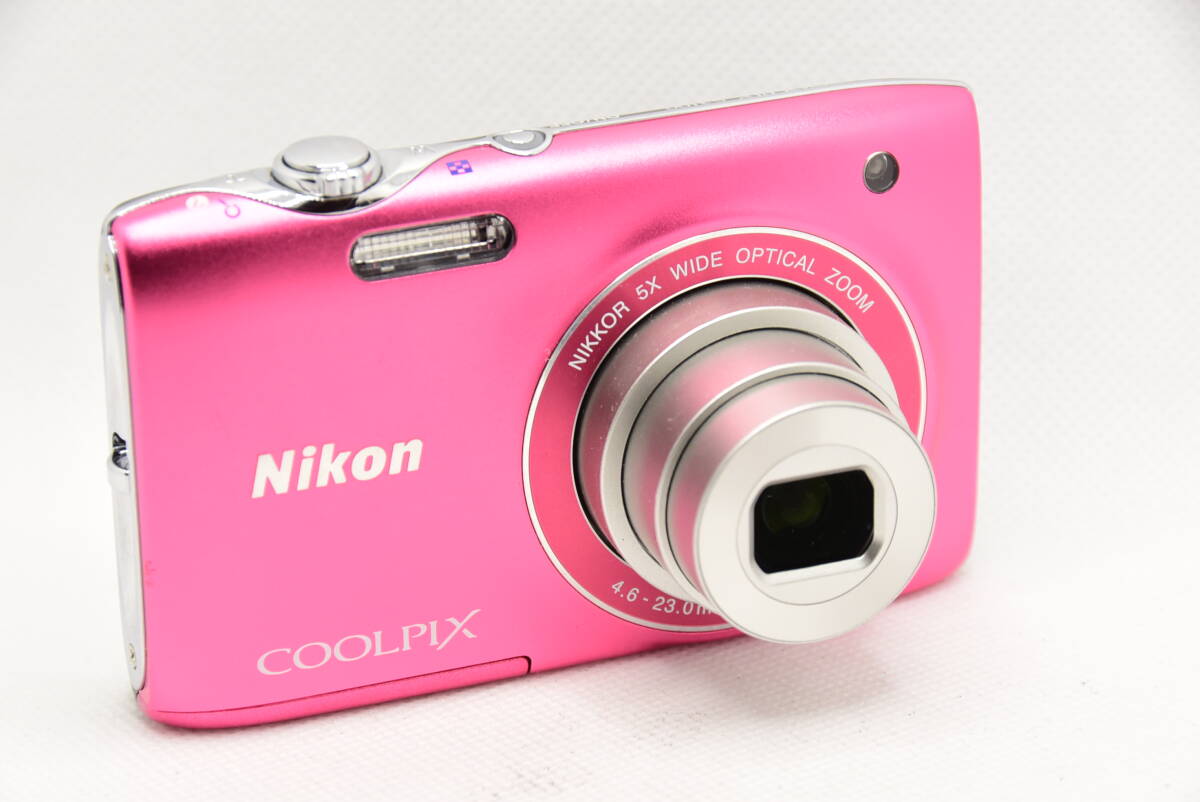 ★極上品★ニコン Nikon COOLPIX S3100 フレッシュピンク コンパクトデジタルカメラ #586G55_画像2