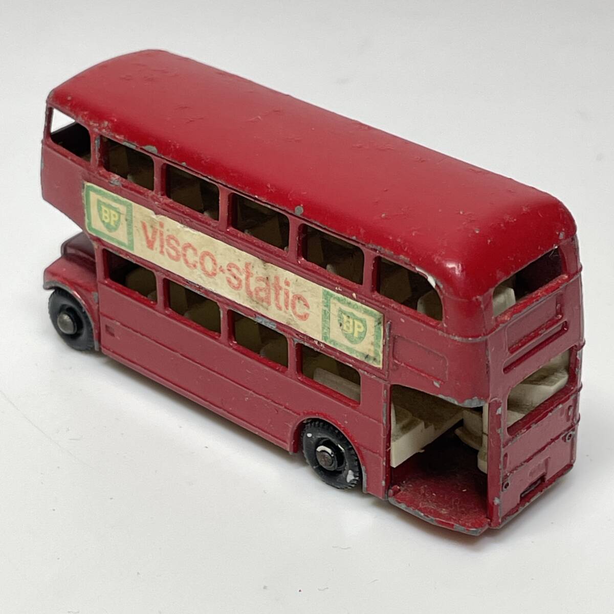 ☆レズニー ヴィンテージ マッチボックス NO.5 ルートマスター ロンドンバス Lesney Matchbox Series No 5 Made in England ☆_画像4