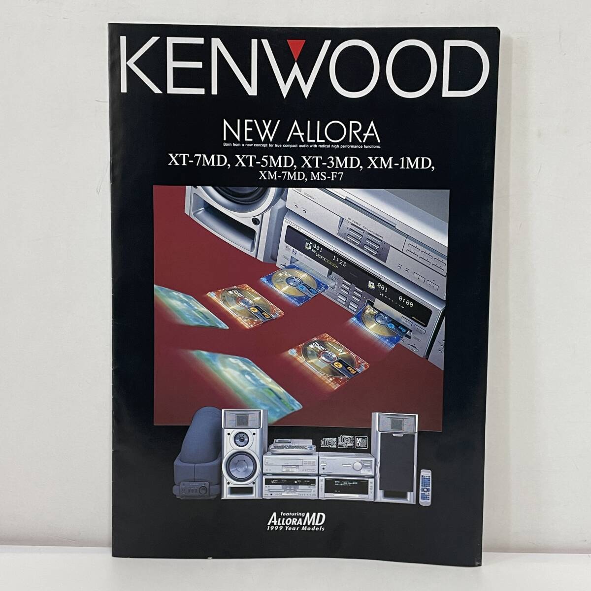 ◆ケンウッド KENWOOD NEW ALLORA カタログ XT-7MD XT-5MD XT-3MD XT-1MD XM-7MD MS-F7 ニュー・アローラ 1999年◆200_画像1