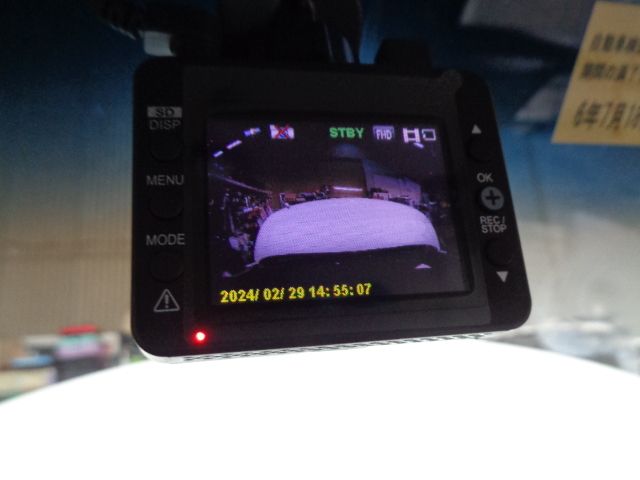 □ Yupiteru ユピテル 前後2カメラ ドライブレコーダー DRY-TW8700 【 Y-4-02 】_画像9