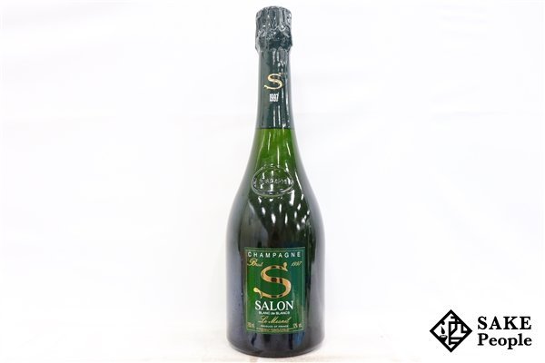 □注目! サロン ブラン・ド・ブラン ル・メニル ブリュット 1997 750ml 12% シャンパン_画像1