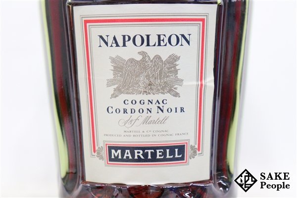 ◆注目! マーテル ナポレオン コルドンノワール グリーンボトル 700ml 40% コニャック_画像2