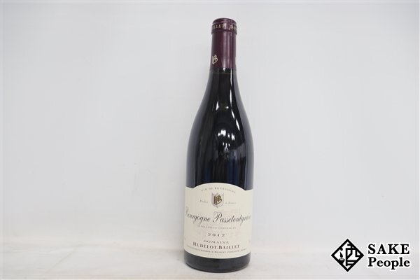 ■注目! ブルゴーニュ・パストゥグラン 2012 ユドロ・バイエ 750ml 12.5％ フランス ブルゴーニュ 赤_画像1