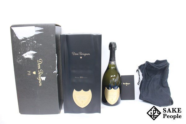 □注目! ドン・ペリニヨン P3 1992 750ml 12.5% 箱 ケース 巾着 冊子付き シャンパン_画像1