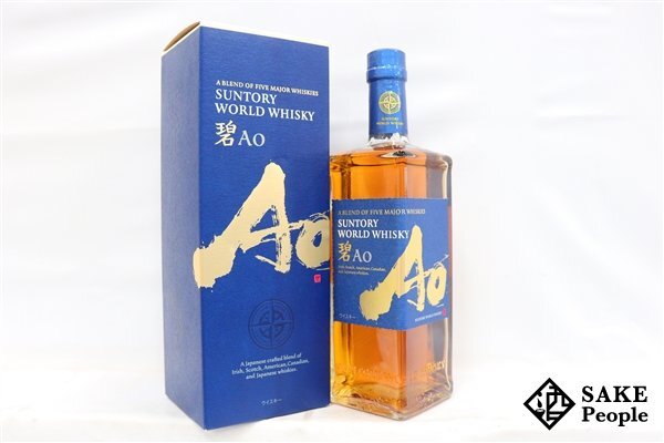 ◇1円～ サントリー ワールドウイスキー 碧 Ao 700ml 43% ウイスキー_画像1