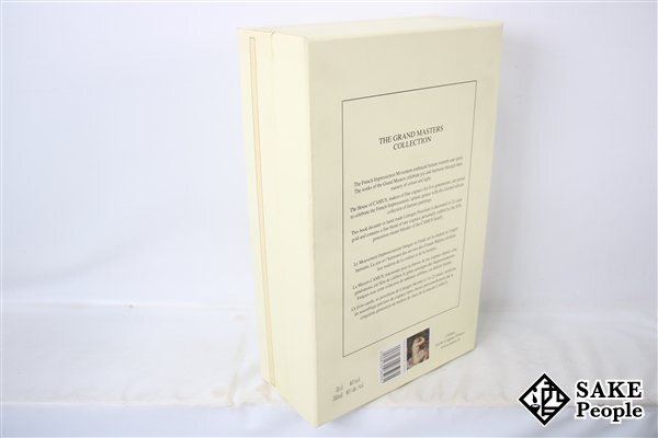 ◆注目! カミュ スペシャルリザーブ ブック型 グランドマスターズコレクション ルノアール アフター ザ バス 陶器 700ml 度数記載なし 箱の画像9