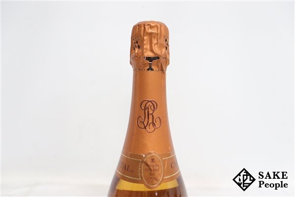 □1円～ ルイ・ロデレール クリスタル ロゼ 2000 750ml 12％ シャンパン_画像8