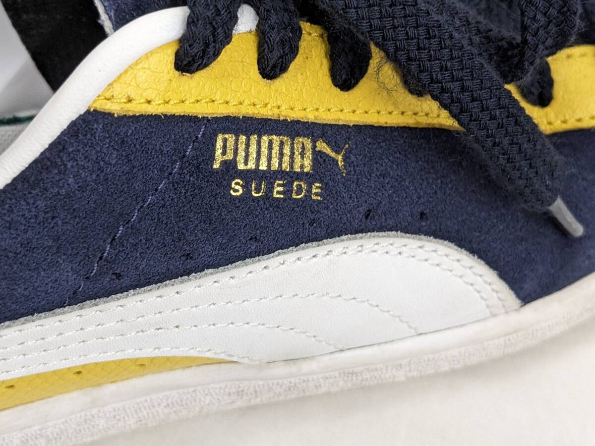 PUMA/プーマ/Suede Classic Block/スエード クラシック ブロック/Blue Yellow/スニーカー/靴_画像9