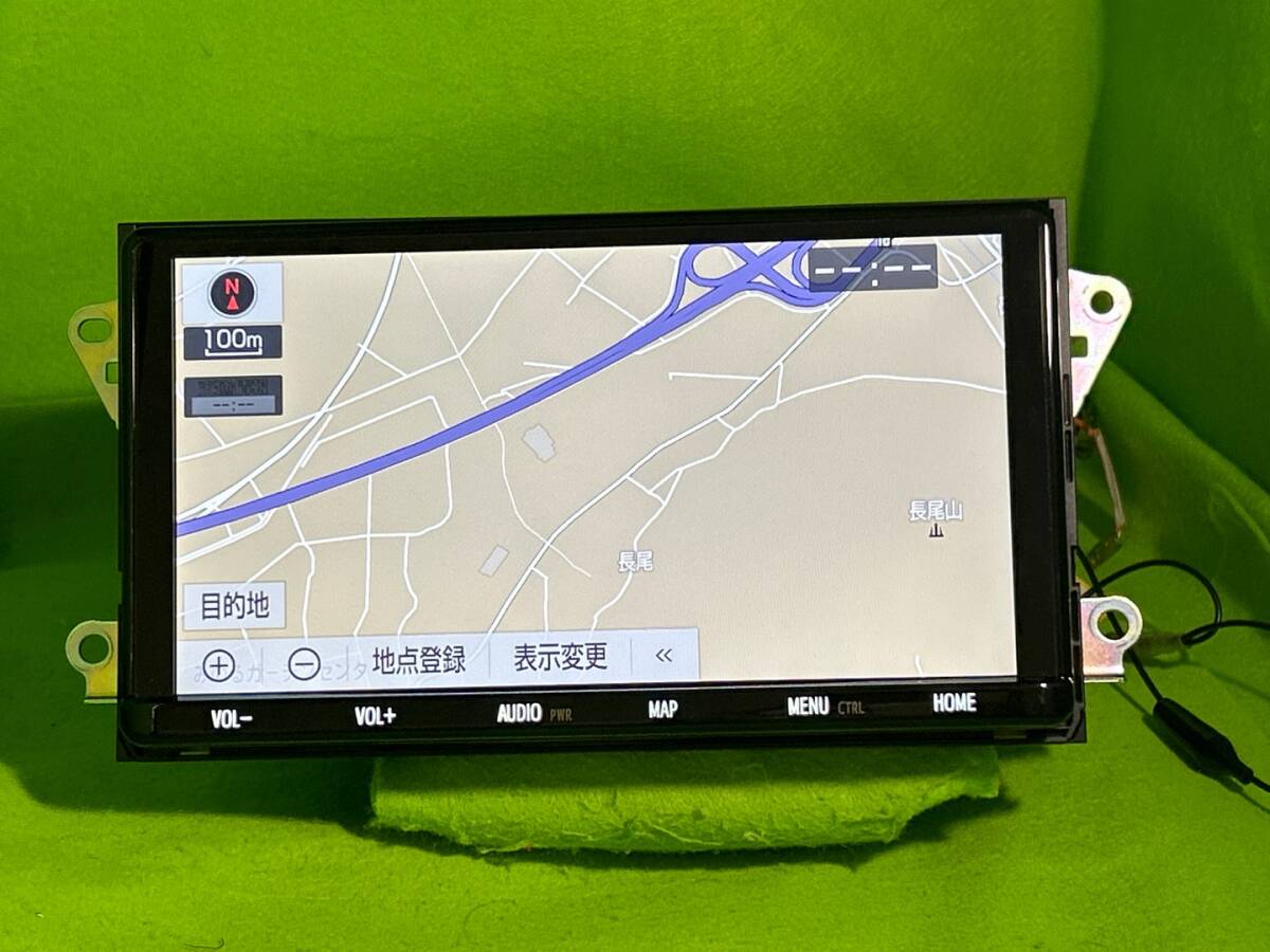 美品 NSZT-Y68T 地図2021年10月版 セキュリティロック解除済 トヨタ純正９インチナビ Bluetooth対応 動作品保証付 取扱書あり SP286の画像2