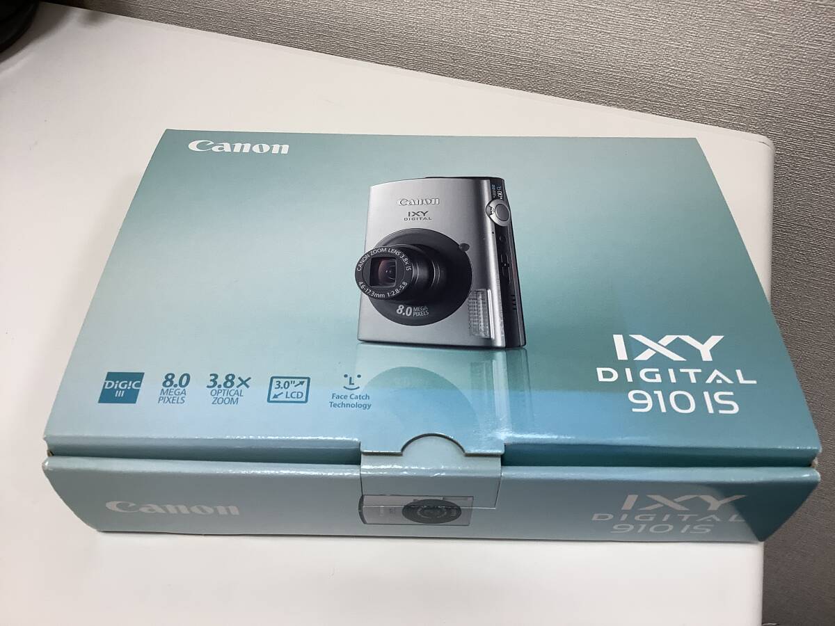 1377◆保管品 Cannon キャノン デジタルカメラ IXY DIGITAL 910 IS PC1249 付属品完品 動作確認済_画像7