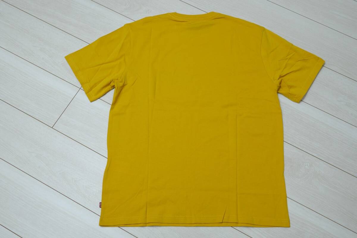 新品リーバイス16143-0590 JP Lサイズ/US Mサイズ グラフィックロゴT リラックスフィット 半袖 Tシャツ イエロー/黄色 ショートスリーブ_画像5